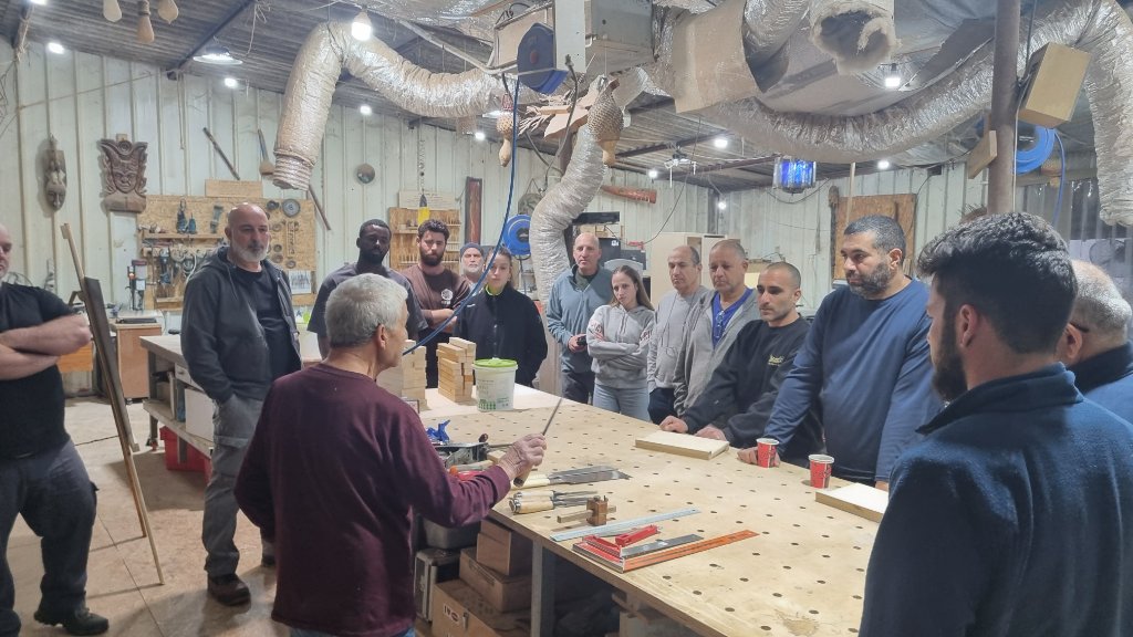 קורס נגרות מסורתית מודרנית - תמונה מתוך הקורס